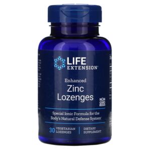Zinc Lozenges 60cps Life Extension