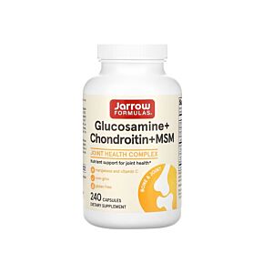 Glucosamine + Chondroitin + MSM 240 Capsule - Jarrow Formulas
