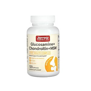 Glucosamine + Chondroitin + MSM 120 Capsule - Jarrow Formulas