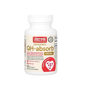 Ubiquinol QH-absorb100mg 60 Capsule - Jarrow Formulas