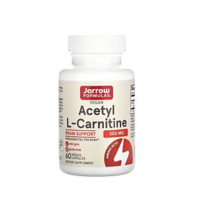 Acetyl L-Carnitine 500 mg 60 Capsule - Jarrow Formulas