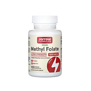 Methyl Folate 1000mcg 100 capsule - Jarrow Formulas
