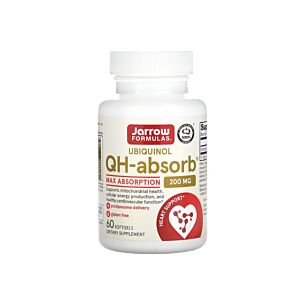 Ubiquinol QH-absorb(Co-Q10 200mg) 60 capsule - Jarrow Formulas