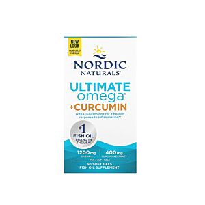 Omega Curcumin 1200 mg 60 Capsule - Nordic Naturals