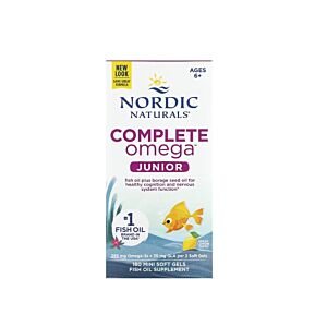 Complete Omega Junior 6-12ani 180 capsule mini - Nordic Naturals