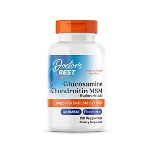 Glucosamine Chondroitin MSM + Hyaluronic Acid 150 Capsule - Doctor's Best