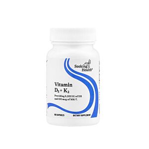 Vitamin D3 + K2 60 Capsule - Seeking Health