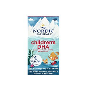 Children's DHA 250mg Omega-3 180 capsule moi - Nordic Naturals