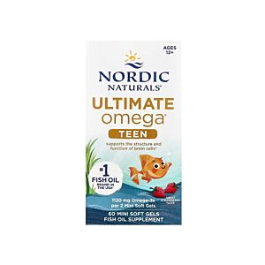 Ultimate Omega 2X TEEN 12-18 ani Strawberry 60 Capsule - Nordic Naturals