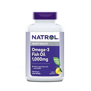 Omega-3 Fish Oil Lemon 1000mg 90 capsule - Natrol