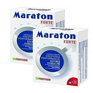 2 x Maraton Forte 20 Capsule-Parapharm