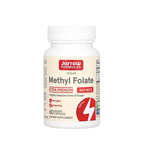 Methyl Folate 400mcg 60 capsule - Jarrow Formulas