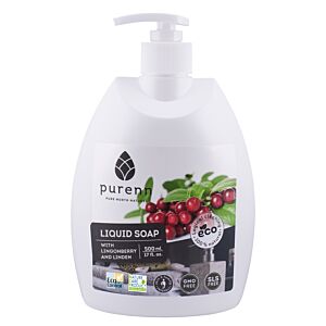 Sapun Lichid cu Extract de Merisoare si Flori de Tei ECO/BIO 500ml