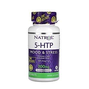 5-HTP 200mg Maximum Strength Time Release 30 Tablete - Natrol