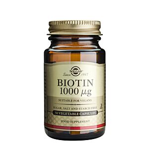 BIOTIN 1000MCG 50 CAPSULE VEGETALE