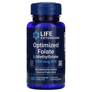 Optimized Folate 100tab 1700mcg Life Extension