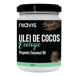 Ulei de cocos extra virgin Ecologic/Bio 450g-500ml-Niavis