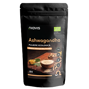 ASHWAGANDHA PULBERE ECOLOGICA/BIO 125G