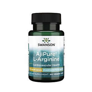 AjiPure L-Arginine 500mg 60 Capsule - Swanson