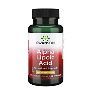 ALA Alpha Lipoic Acid 600mg. 60 Capsule - Swanson