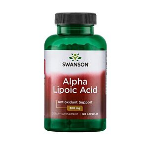 ALA Alpha Lipoic Acid 300mg 120 Capsule - Swanson