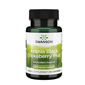 Aronia Black Chokeberry Fruit 60 Capsule Swanson