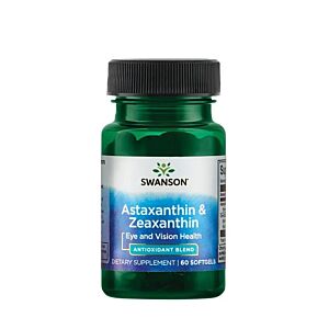 Astaxanthin & Zeaxanthin 60 Capsule - Swanson
