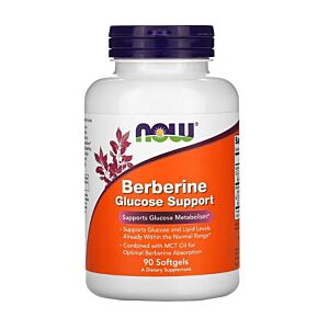 NOW Foods Berberine Glucose Support 90 Softgels 