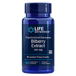 Bilberry Extract 100mg 90 capsule - Life Extension