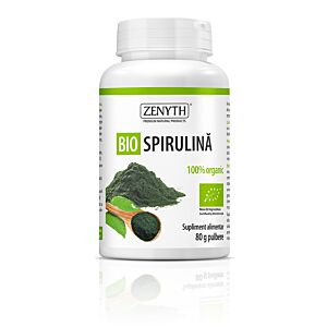 Bio Spirulină,80 g pulbere
