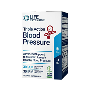 Triple Action Blood Pressure AM/PM 2 Pack x 30 Tablets - Life Extension
