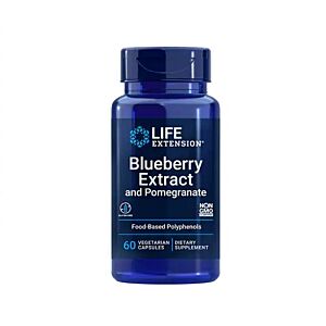 Blueberry Extract and Pomegranate 60 Capsules - Life Extension