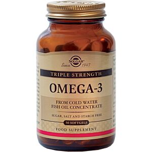 Omega-3 Triple Strength 50 Capsule-Solgar
