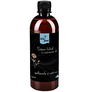 Sapun lichid cu galbenele si catina 500ml