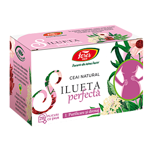 Silueta perfectă 1 – purificare și drenaj, ceai la plic 20 plicuri
