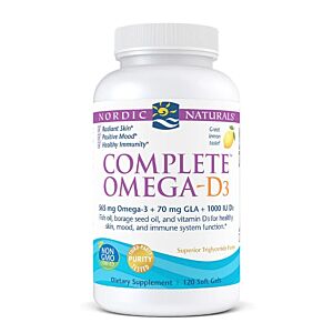 Complete Omega-D3 120 Capsule - Nordic Naturals