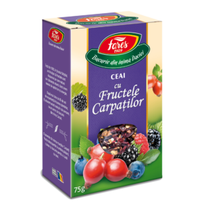 Ceai cu Fructele Carpaților, la pungă 75g Fares