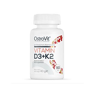Vitamin D3 + K2 90 tablete - Ostrovit