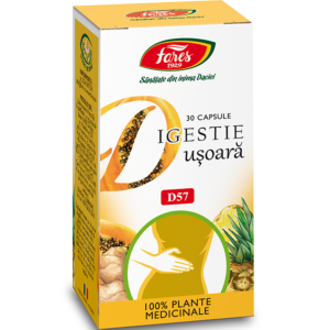 Digestie ușoara, D57, 30 capsule