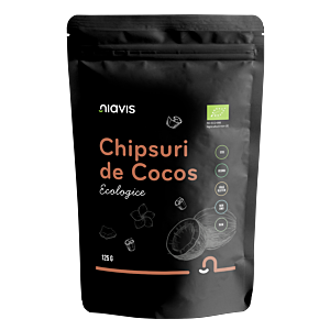 Chipsuri de Cocos RAW Ecologice 125g