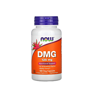 DMG  (Dimethylglycine)125mg 100 Capsule - NOW Foods