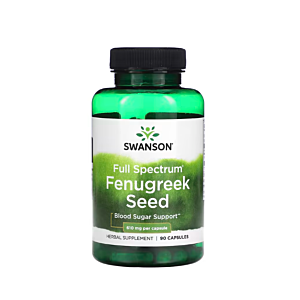 Fenugreek Seed (Extract Schinduf) Full Spectrum 610 mg 90 Capsule - Swanson