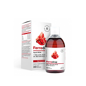 Ferradrop Liquid Iron + Folic Acid (500 ml) - Aura Herbals