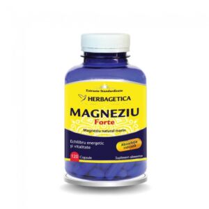 Magneziu Forte Herbagetica 120 Capsule