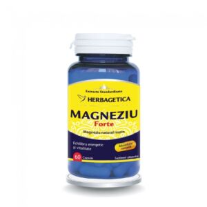 Magneziu Forte Herbagetica 60 Capsule