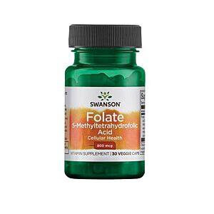 Folate (5-Methyltetrahydrofolic Acid) 30 Capsule - Swanson