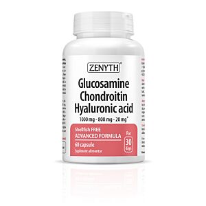 Glucosamine Chondroitin Hyaluronic Acid 60cps Zenyth
