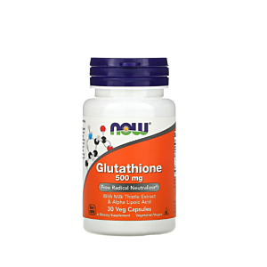 Glutathione 500mg 30 Capsule - NOW Foods