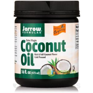 Coconut Oil Extra Virgin (Ulei de cocos) 473ml JARROW FORMULAS