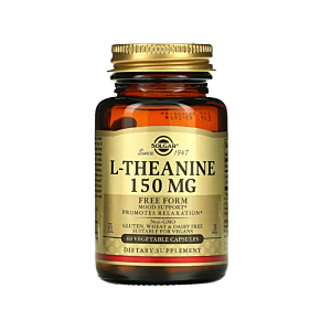 L-Theanine 150mg Free Form 60 Capsule - Solgar